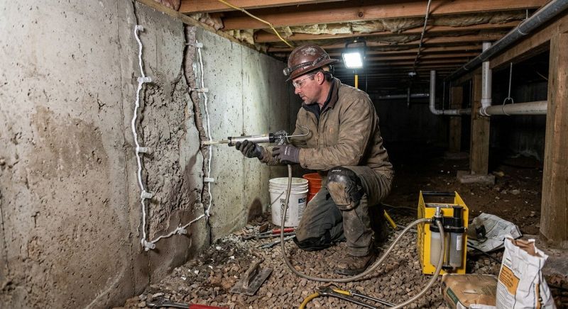 Basement Foundation Repair in Greenville, SC