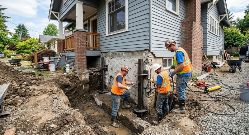 Foundation Renovation in Greenville, SC