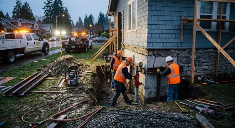 Emergency Foundation Repair in Greenville, SC