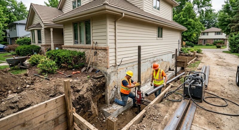 Foundation Settlement Repair in Sarasota, FL
