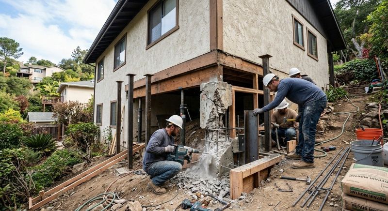 Foundation Underpinning in Sarasota, FL