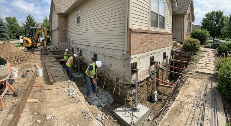 Foundation Underpinning in Greenville, SC