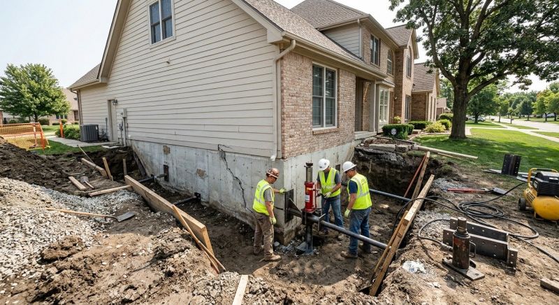House Foundation Repair in Greenville, SC